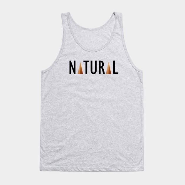 NATURAL Tank Top by Glide ArtZ